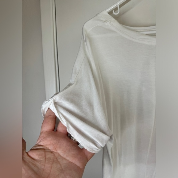 CHRLDR White American Flag USA Red Blue Short Sleeve T Shirt Light Weight Small - Picture 10 of 15